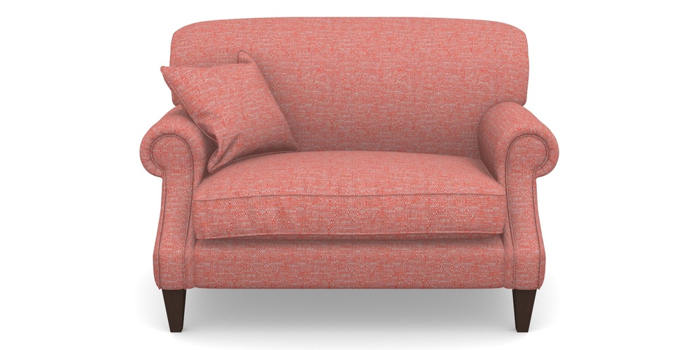 Product photograph of Tangmere Snuggler In Aqua Clean Hove - Chilli from Sofas and Stuff Limited