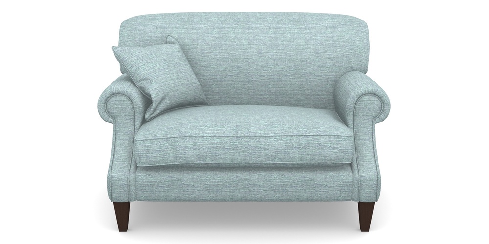 Product photograph of Tangmere Snuggler In Aqua Clean Hove - Duck Egg from Sofas and Stuff Limited