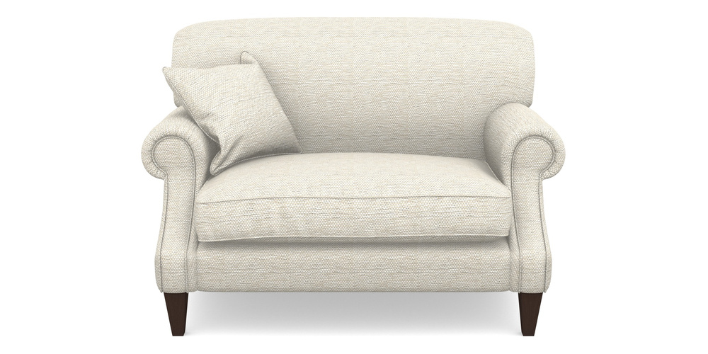 Product photograph of Tangmere Snuggler In Aqua Clean Oban - Pearl from Sofas and Stuff Limited