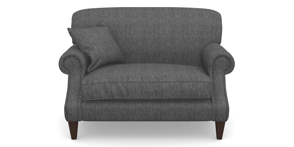 Product photograph of Tangmere Snuggler In Aqua Clean Tenby - Slate from Sofas and Stuff Limited