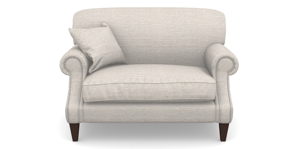 Product photograph of Tangmere Snuggler In Brussels Linen - Linen from Sofas and Stuff Limited