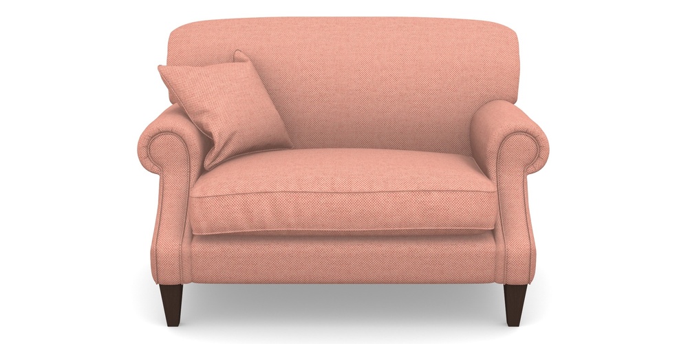Product photograph of Tangmere Snuggler In Basket Weave - Peony from Sofas and Stuff Limited