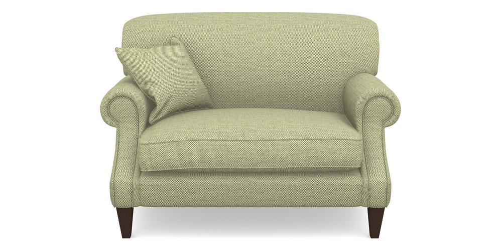 Product photograph of Tangmere Snuggler In Basket Weave - Sage from Sofas and Stuff Limited
