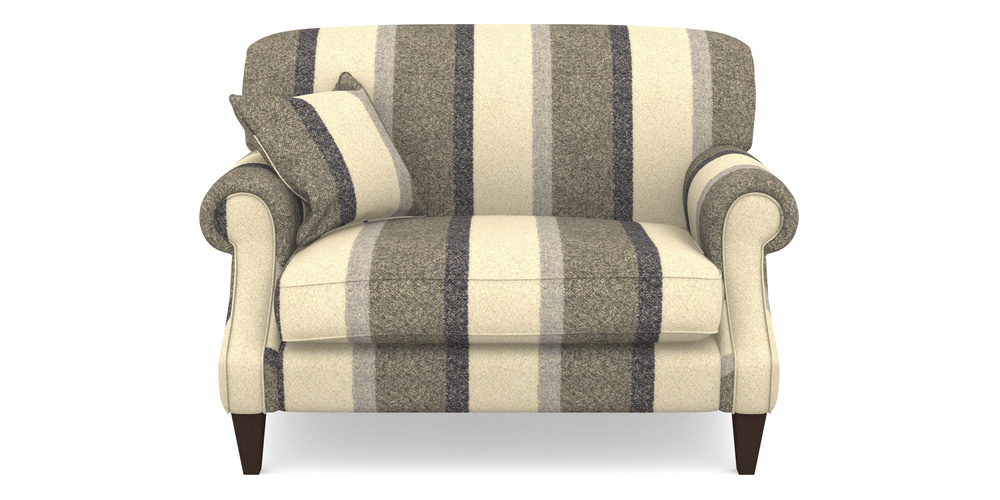 Product photograph of Tangmere Snuggler In Cloth 22 Weaves - Cedar Breaks - Chalk from Sofas and Stuff Limited