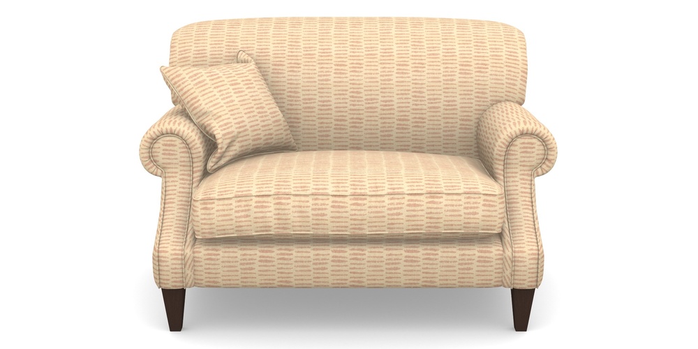 Product photograph of Tangmere Snuggler In Cloth 18 - Daub - Flamingo from Sofas and Stuff Limited