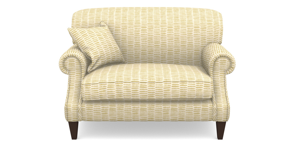 Product photograph of Tangmere Snuggler In Cloth 18 - Daub - Summer from Sofas and Stuff Limited