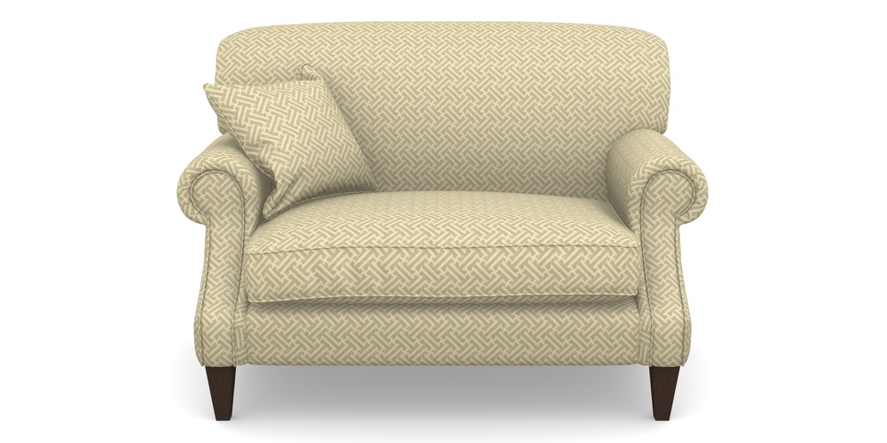 Product photograph of Tangmere Snuggler In Cloth 18 - Key - Fennel from Sofas and Stuff Limited