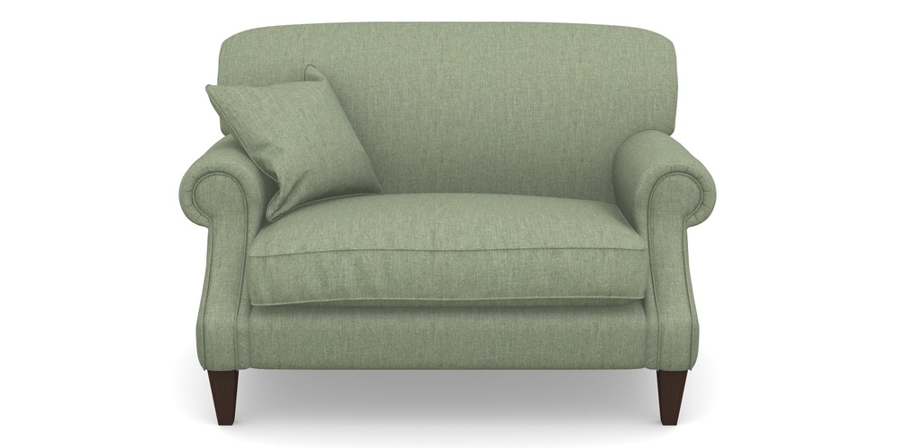 Product photograph of Tangmere Snuggler In Clever Cotton Mix - Forest from Sofas and Stuff Limited