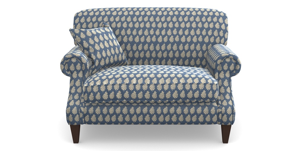 Product photograph of Tangmere Snuggler In Cloth 21 - Oak Leaf - Bilberry from Sofas and Stuff Limited