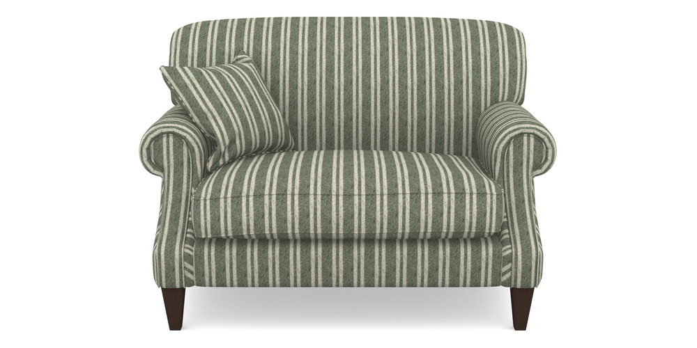 Product photograph of Tangmere Snuggler In Cloth 22 - Barcode - Courgette from Sofas and Stuff Limited