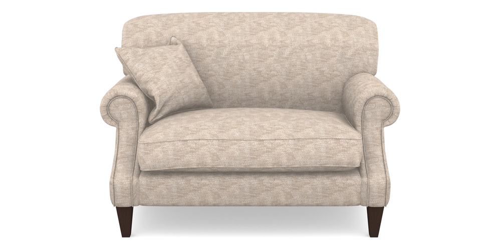 Product photograph of Tangmere Snuggler In Cloth 20 - Design 4 - Natural Slub from Sofas and Stuff Limited