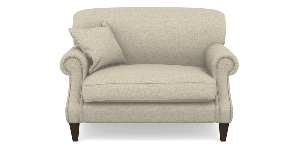 Product photograph of Tangmere Snuggler In Cloth 20 - Design 6 - Natural Linen from Sofas and Stuff Limited