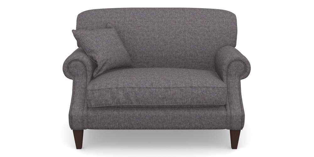 Product photograph of Tangmere Snuggler In Easy Clean Plain - Ash from Sofas and Stuff Limited