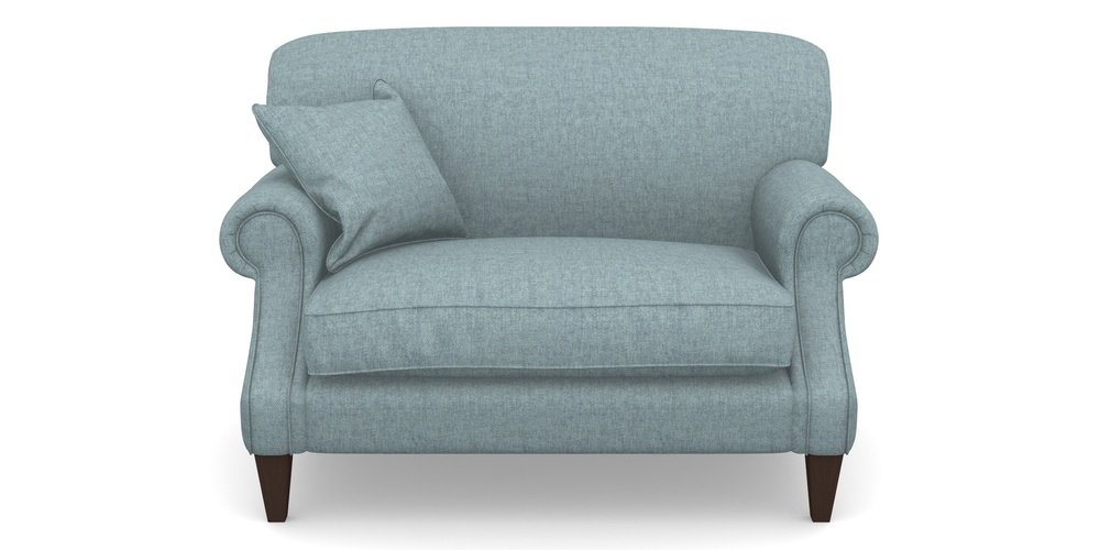 Product photograph of Tangmere Snuggler In Easy Clean Plain - Polar from Sofas and Stuff Limited