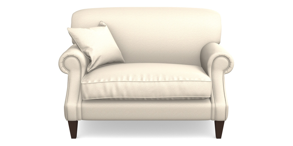 Product photograph of Tangmere Snuggler In Eco Washable Cotton - Eggshell from Sofas and Stuff Limited