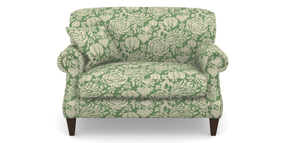 Product photograph of Tangmere Snuggler In V A Brompton Collection - Flowering Kale - Basil from Sofas and Stuff Limited