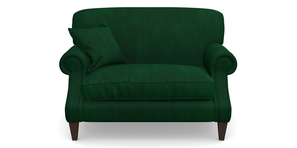 Product photograph of Tangmere Snuggler In House Clever Velvet - Fern from Sofas and Stuff Limited