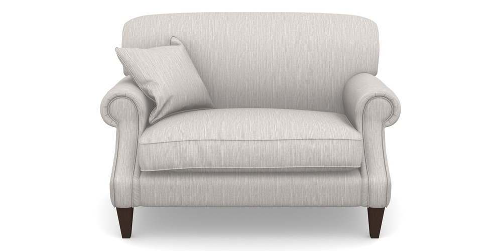 Product photograph of Tangmere Snuggler In Herringbone - Oyster from Sofas and Stuff Limited