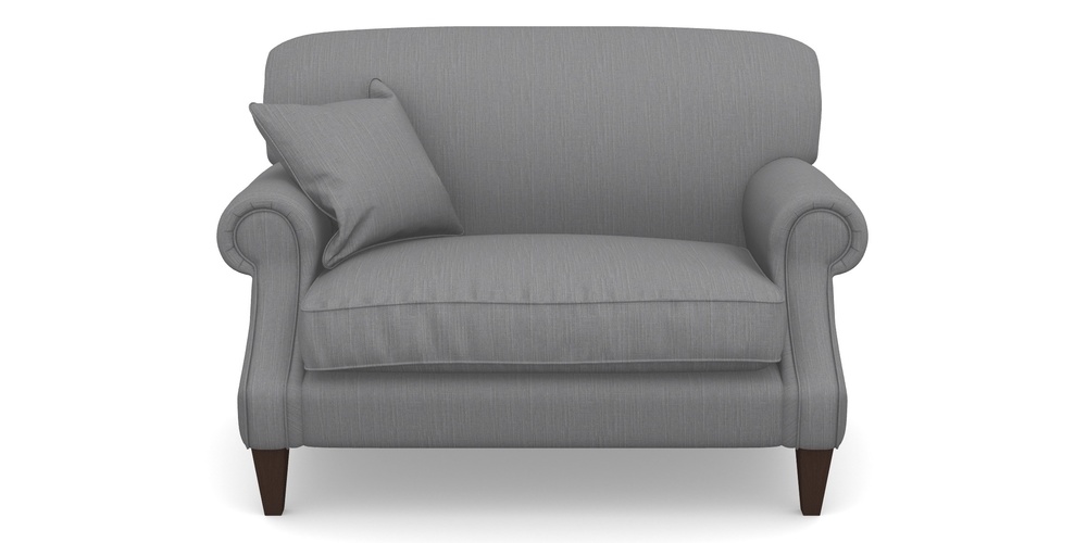 Product photograph of Tangmere Snuggler In Herringbone - Thunder from Sofas and Stuff Limited