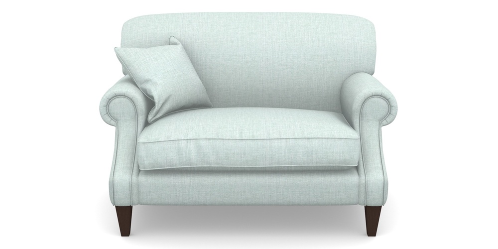 Product photograph of Tangmere Snuggler In House Plain - Aqua from Sofas and Stuff Limited