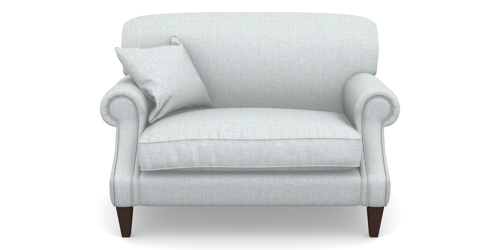 Product photograph of Tangmere Snuggler In House Plain - Silver from Sofas and Stuff Limited