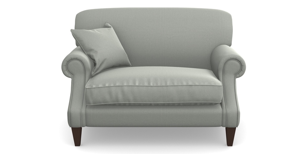 Product photograph of Tangmere Snuggler In House Velvet - Elephant from Sofas and Stuff Limited