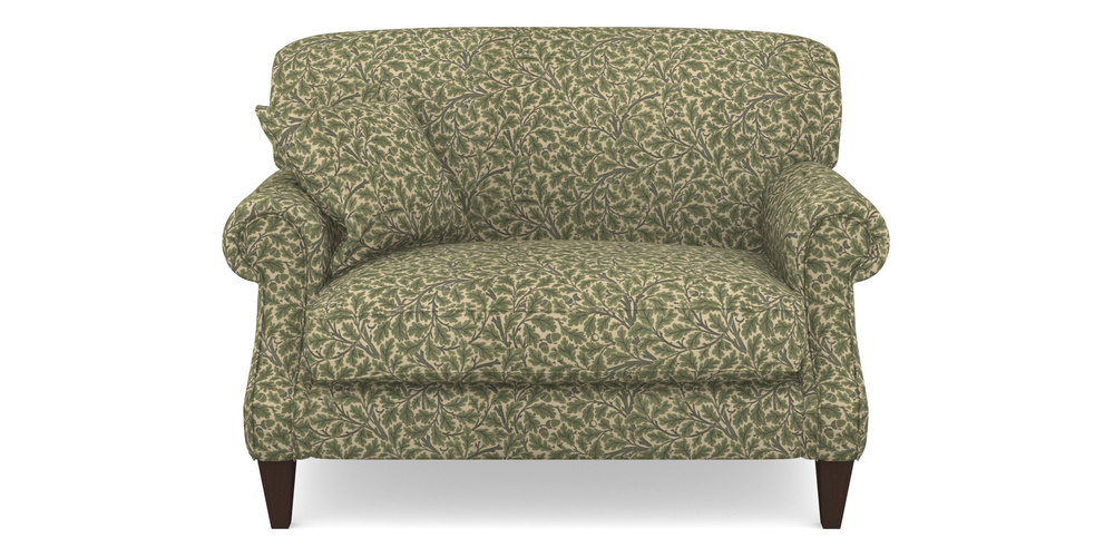 Product photograph of Tangmere Snuggler In V A Drawn From Nature Collection - Oak Tree - Light Green from Sofas and Stuff Limited