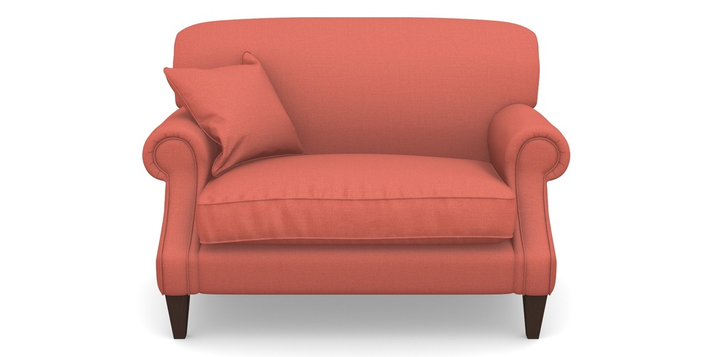 Product photograph of Tangmere Snuggler In Plain Linen Cotton - Tequila Sunset from Sofas and Stuff Limited