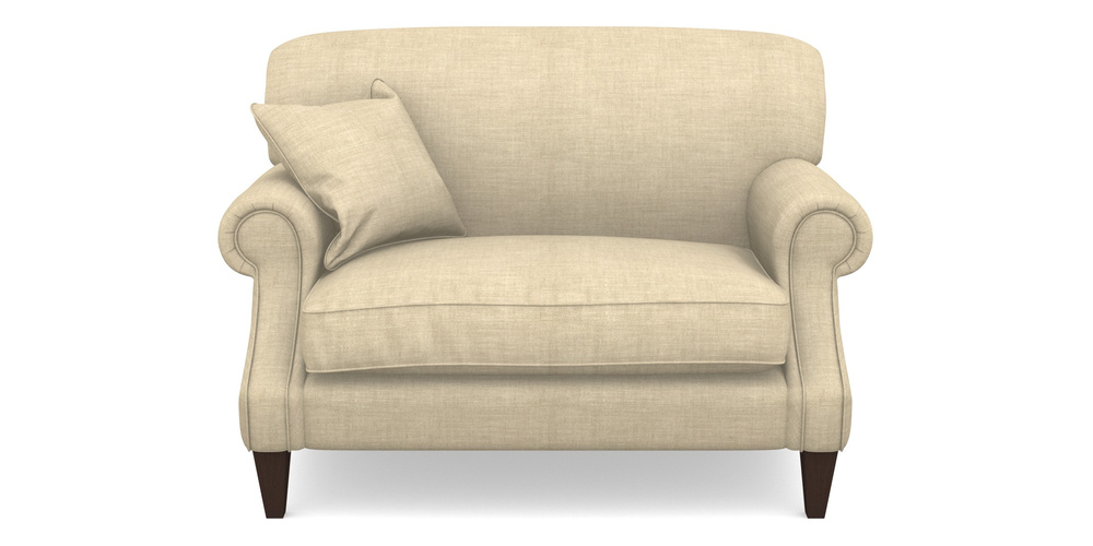 Product photograph of Tangmere Snuggler In Posh Linen - Oatmeal from Sofas and Stuff Limited