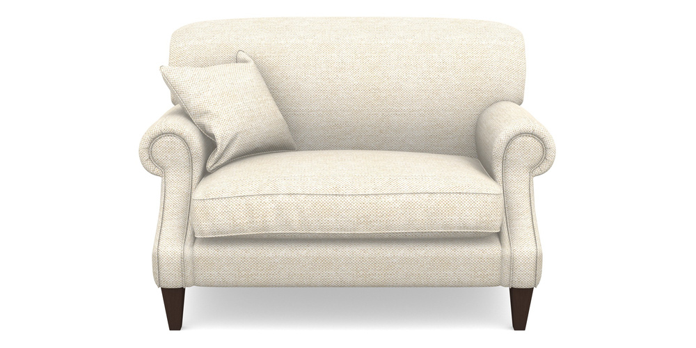 Product photograph of Tangmere Snuggler In Sanday Linen - Natural from Sofas and Stuff Limited