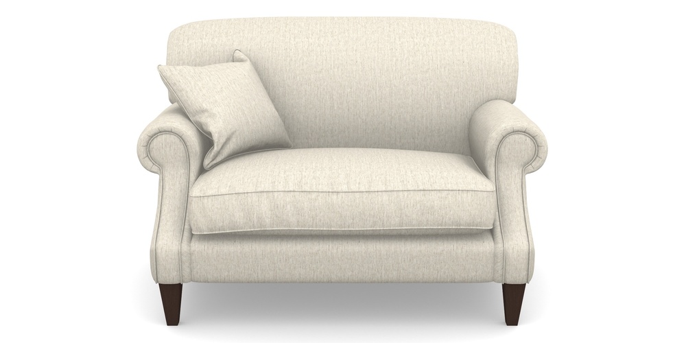 Product photograph of Tangmere Snuggler In Smart Plain - Natural from Sofas and Stuff Limited