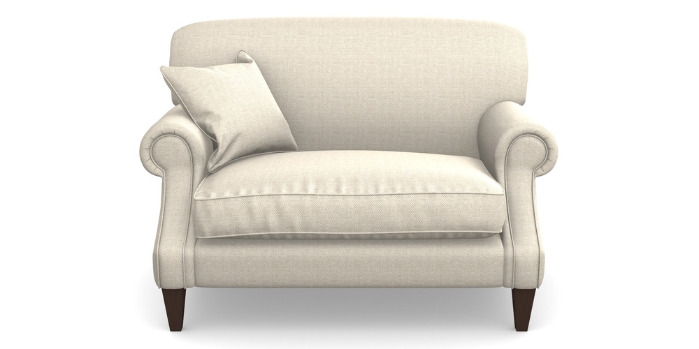 Product photograph of Tangmere Snuggler In Sole Linen - Natural from Sofas and Stuff Limited