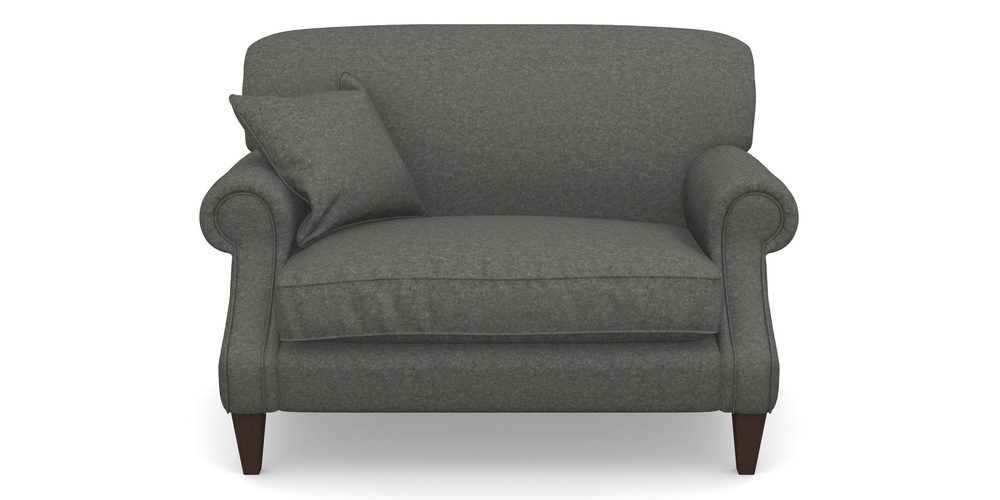 Product photograph of Tangmere Snuggler In Soft Wool - Armour from Sofas and Stuff Limited