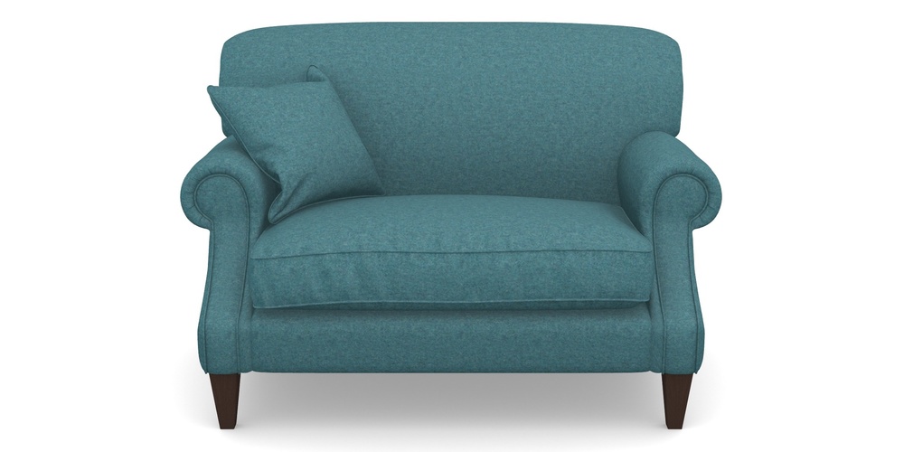 Product photograph of Tangmere Snuggler In Soft Wool - Cerulean from Sofas and Stuff Limited