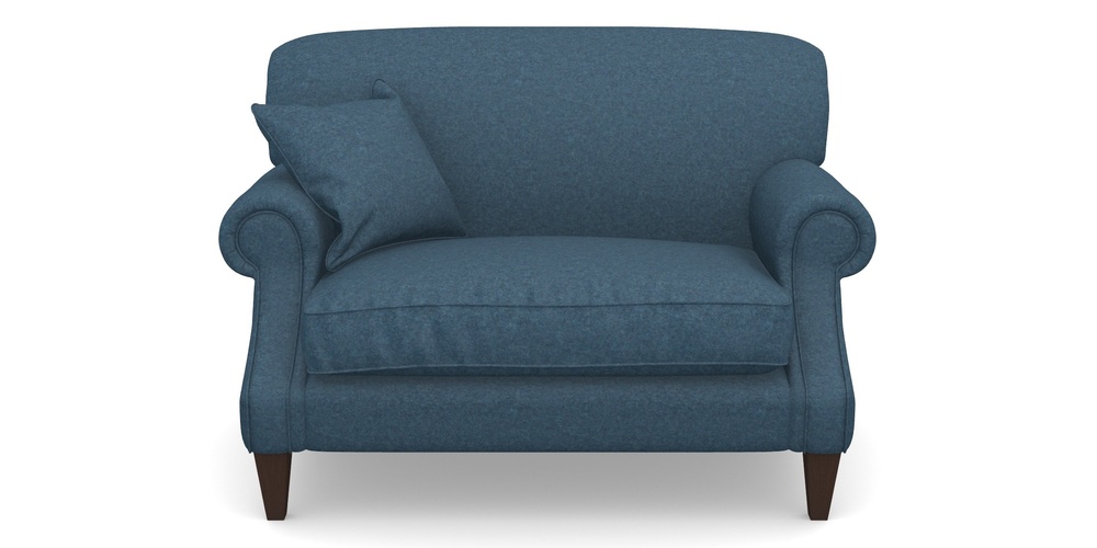 Product photograph of Tangmere Snuggler In Soft Wool - Denim from Sofas and Stuff Limited