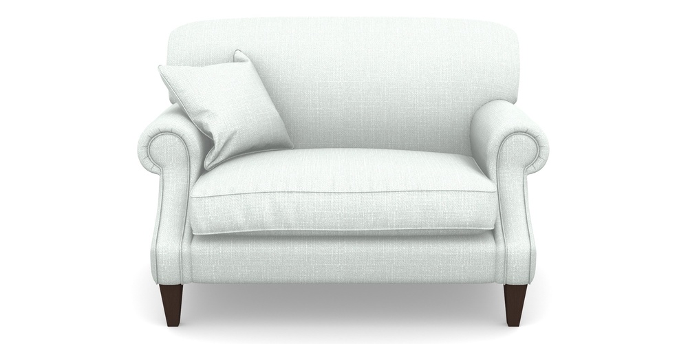 Product photograph of Tangmere Snuggler In Tough As Houses - Silver from Sofas and Stuff Limited