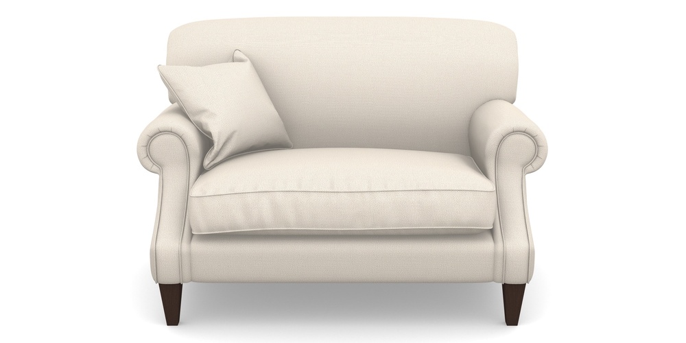 Product photograph of Tangmere Snuggler In Two Tone Plain - Calico from Sofas and Stuff Limited