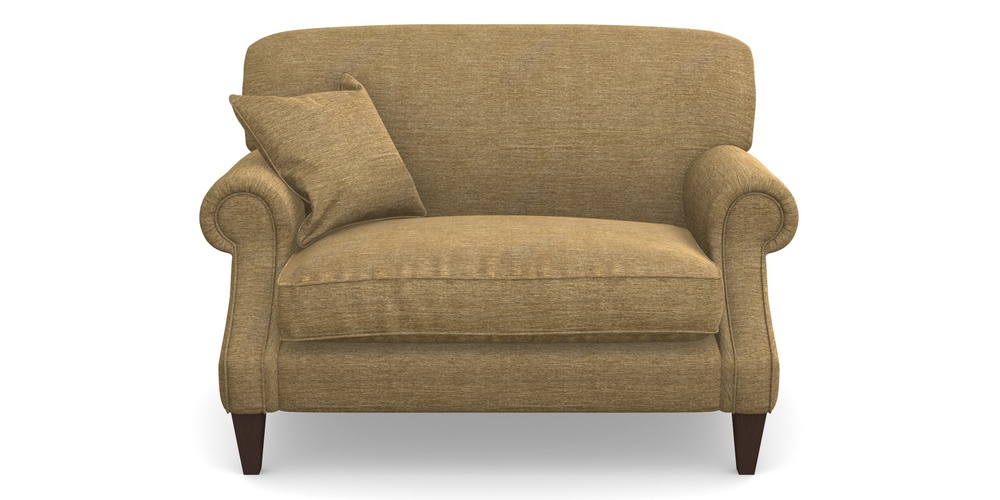 Product photograph of Tangmere Snuggler In Textured Velvet - Balsa from Sofas and Stuff Limited