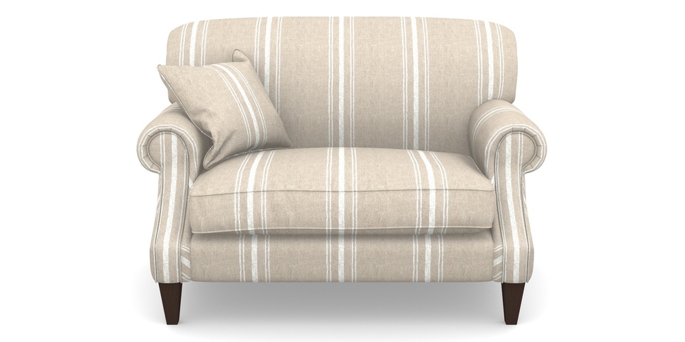 Product photograph of Tangmere Snuggler In Ullswater Linen - Chalk from Sofas and Stuff Limited