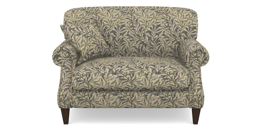 Product photograph of Tangmere Snuggler In V A Drawn From Nature - Willow Bough Large - Duck Egg from Sofas and Stuff Limited