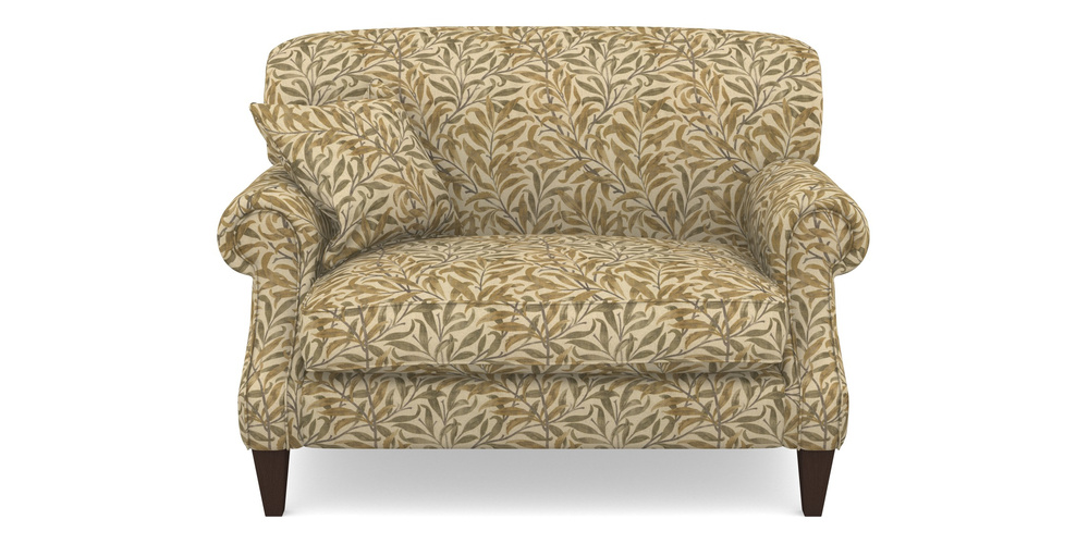 Product photograph of Tangmere Snuggler In V A Drawn From Nature - Willow Bough Large - Gold from Sofas and Stuff Limited