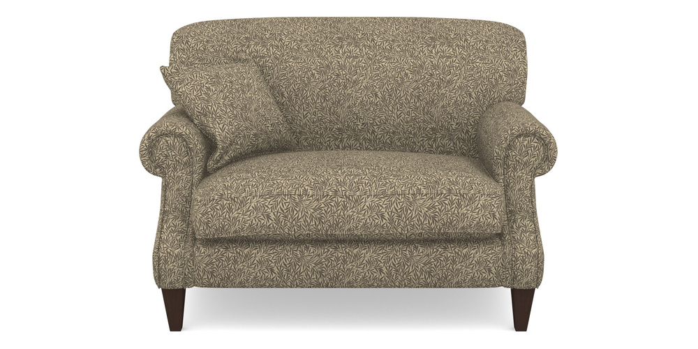 Product photograph of Tangmere Snuggler In V A Drawn From Nature Collection - Willow - Brown from Sofas and Stuff Limited