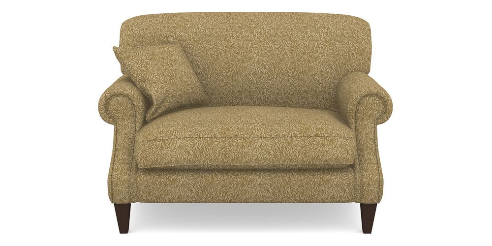 Product photograph of Tangmere Snuggler In V A Drawn From Nature Collection - Willow - Gold from Sofas and Stuff Limited