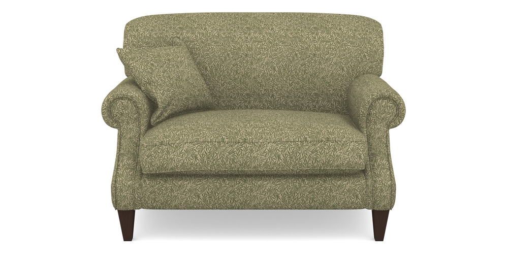 Product photograph of Tangmere Snuggler In V A Drawn From Nature Collection - Willow - Light Green from Sofas and Stuff Limited