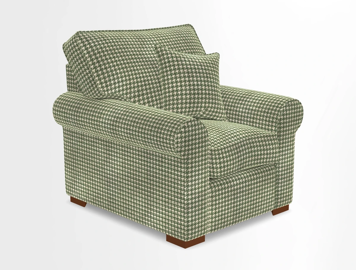 Upperton Chair in Two Tone Plain Biscuit - Loose cover option available