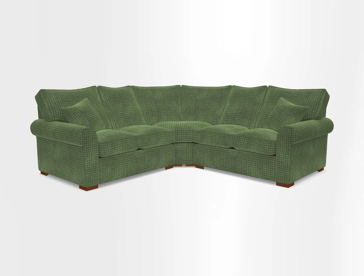 Upperton Corner Sofa RHF & LHF in Two Tone Plain Biscuit  - Loose cover option available