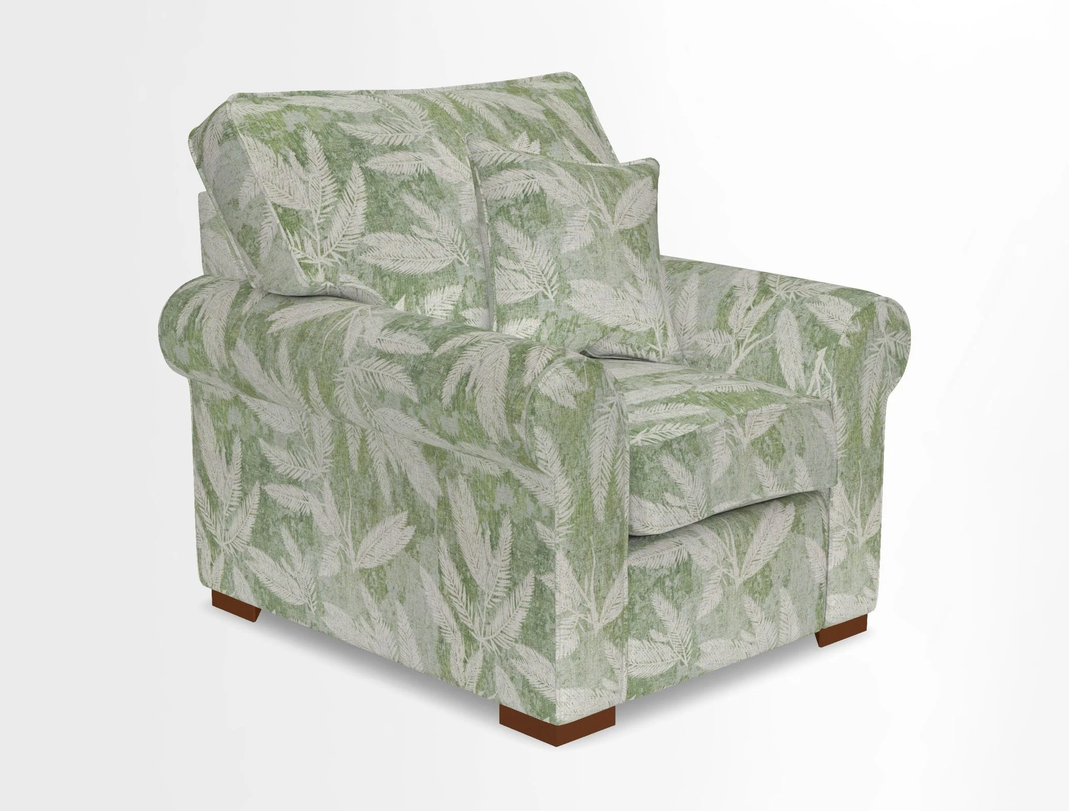 Upperton Chair in Two Tone Plain Biscuit - Loose cover option available