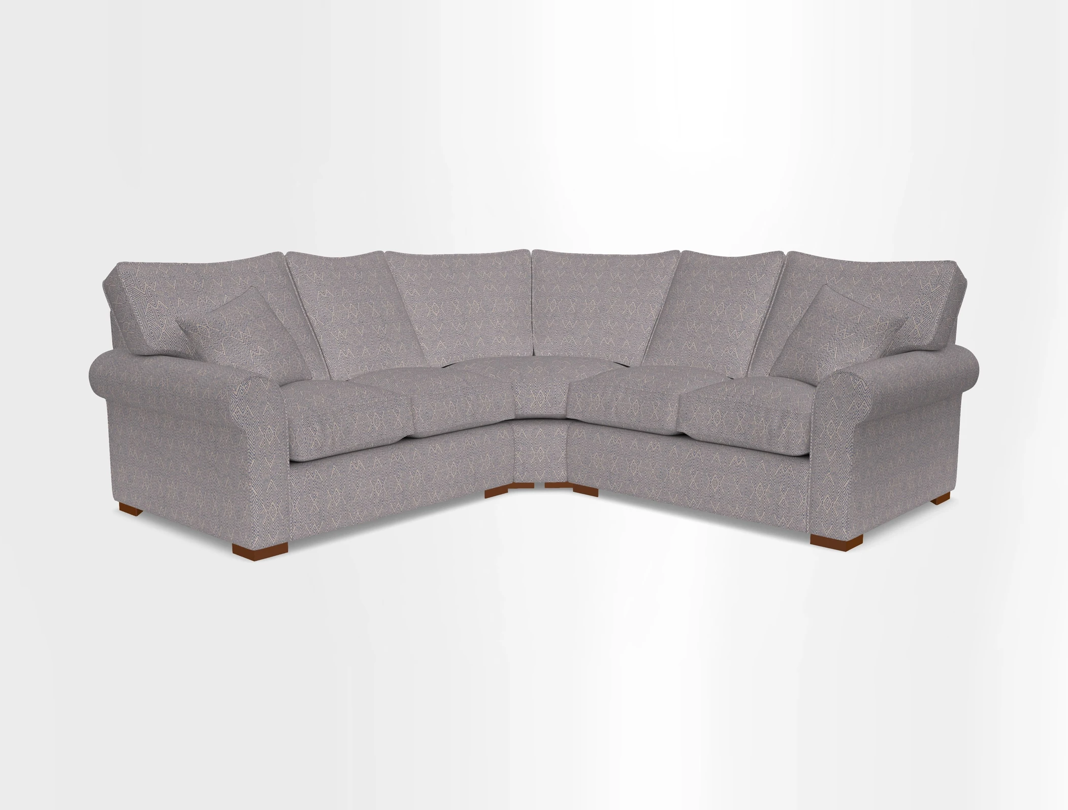 Upperton Corner Sofa RHF & LHF in Two Tone Plain Biscuit  - Loose cover option available