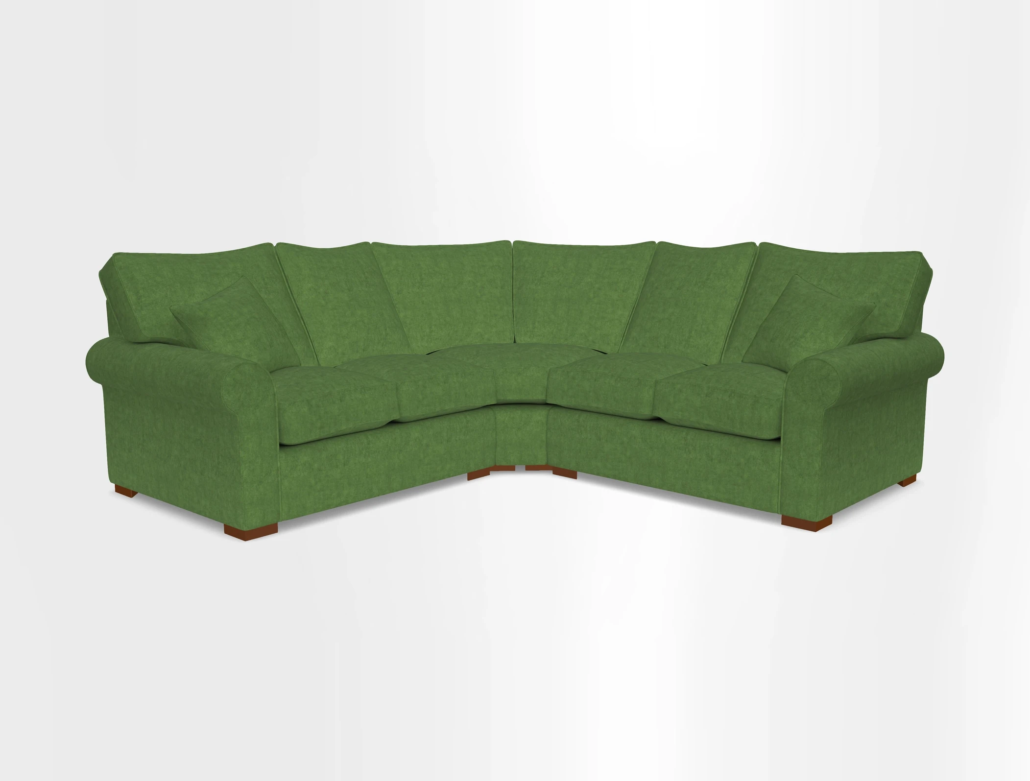 Upperton Corner Sofa RHF & LHF in Two Tone Plain Biscuit  - Loose cover option available