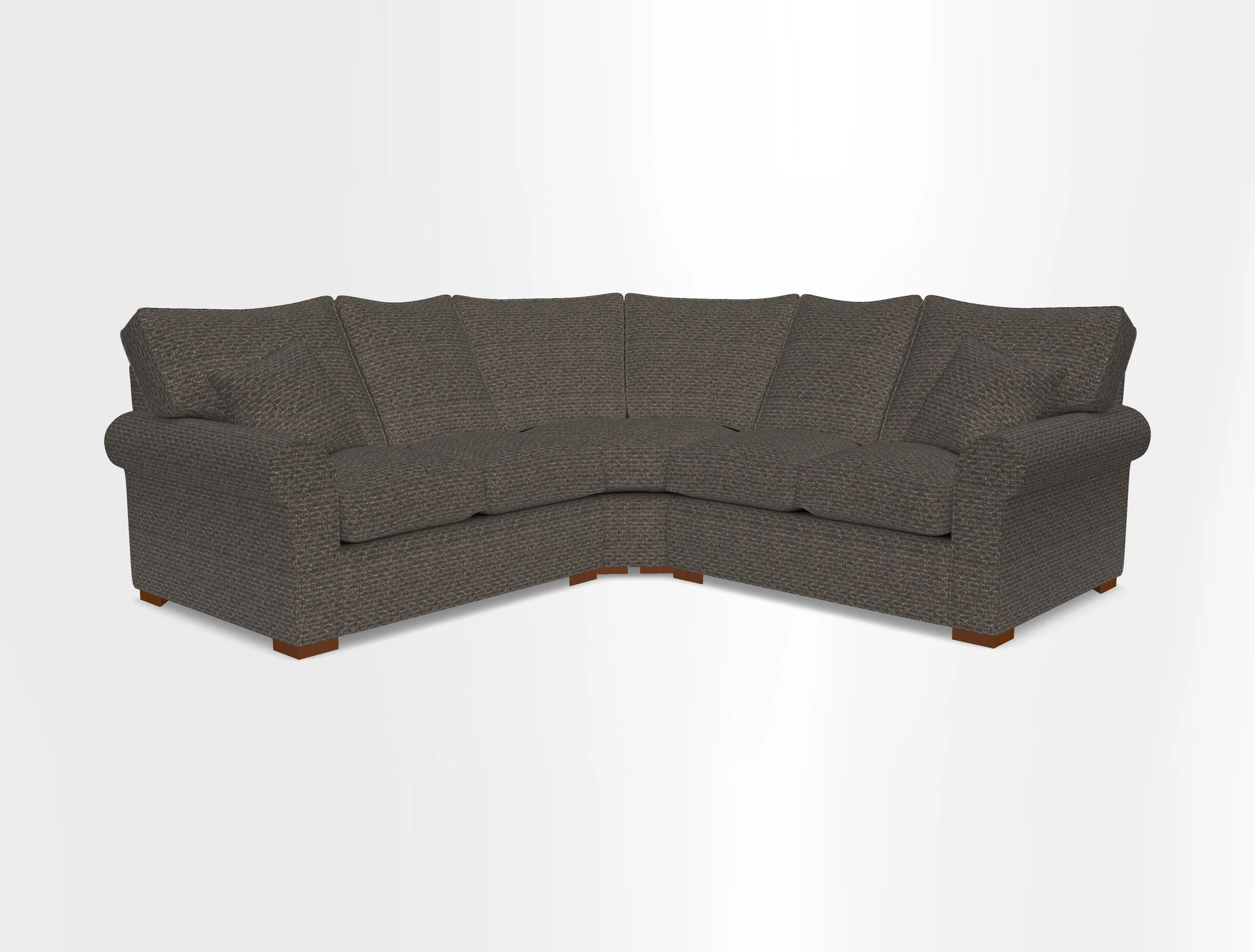 Upperton Corner Sofa RHF & LHF in Two Tone Plain Biscuit  - Loose cover option available